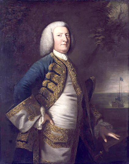 George Anson - par Joshua Reynolds - 1755